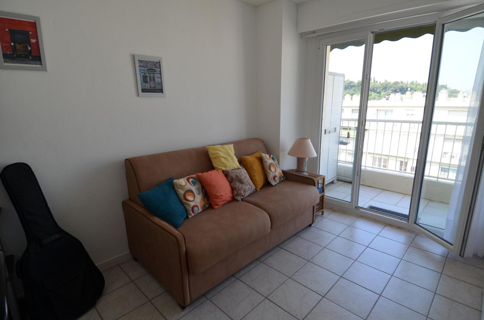 Phoenix - Appartement 4 Personnes Avec Superbe Terrasse, Clim Et Parking Le Port De Nizza Kültér fotó