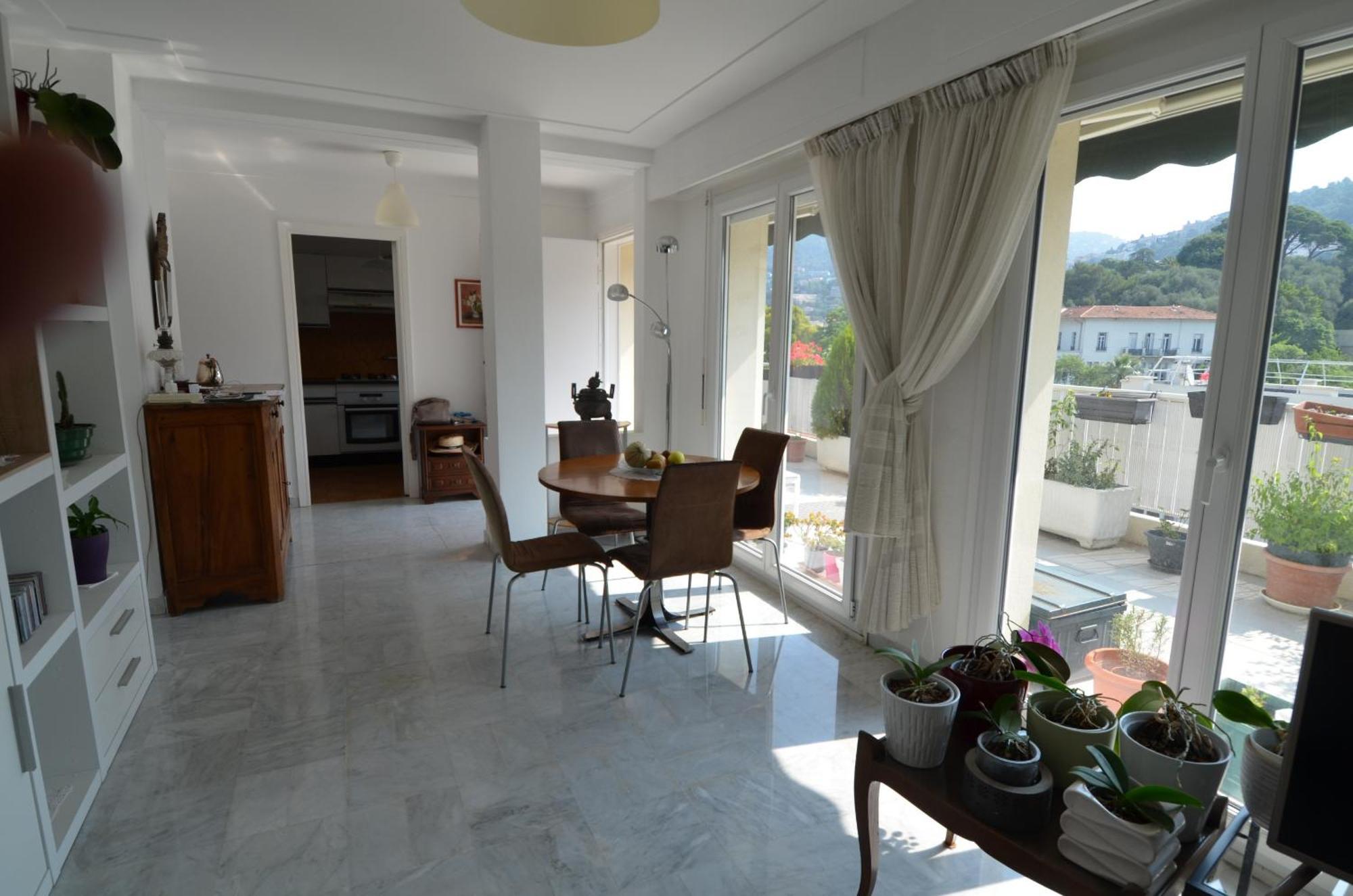 Phoenix - Appartement 4 Personnes Avec Superbe Terrasse, Clim Et Parking Le Port De Nizza Kültér fotó