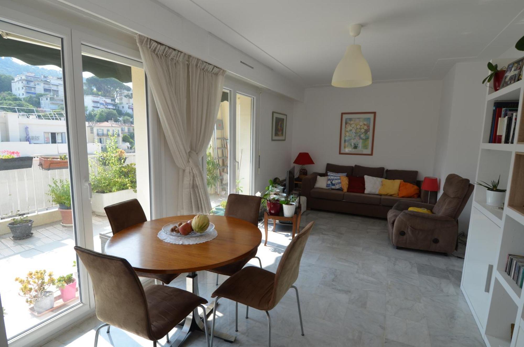 Phoenix - Appartement 4 Personnes Avec Superbe Terrasse, Clim Et Parking Le Port De Nizza Kültér fotó